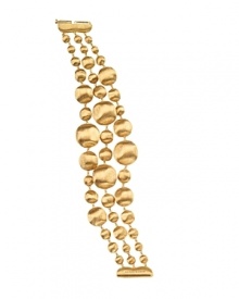 TRUNK SHOW Marco Bicego Africa Gold 3-Strand Bracelet