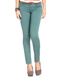 Go for a warm color palate this fall with these chic skinnies from Celebrity Pink Jeans. Pair it with a cute blouse for a polished yet easy-to-wear look!