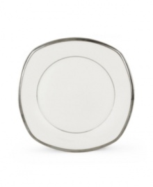 Beautiful in its simplicity, this collection features a timeless, elegant design. The pristine bone china is accented by a single, shimmering band of platinum. The understated beauty of this china will add a refined sophistication to your dining experience for years to come. Qualifies for Rebate