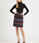 Guaranteed to be a new favorite, this wave-knit skirt offers a relaxed-yet-feminine fit.Elasticized waistbandPull-on styleContrast trimFully linedAbout 22 long40% acrylic/36% wool/18% viscose/4% polyester/1% alpaca/1% nylonDry cleanMade in Italy of imported fabricModel shown is 5'11 (180cm) wearing US size 4. 