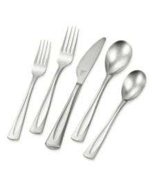 Modern style meets exceptional design in the Bellisimo flatware set from Henckels. Made of best-quality stainless steel with a cool, grooved handle and sleek spoons to make the casual table shine.