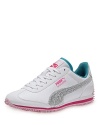 Puma Shoes Girls' Whirlwind Glitter Jr. Sneaker - Sizes 11-12 Toddler; 13, 1-6 Child