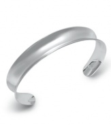 A smooth addition. Giani Bernini's chic, slip-on cuff bracelet is a must-have for every collection. Crafted in sterling silver. Approximate width: 2-1/2 inches.