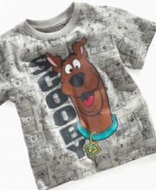 Scooby style. He can crack the mystery of what to wear for back to school thanks to this Scooby tee from Clubhouse.