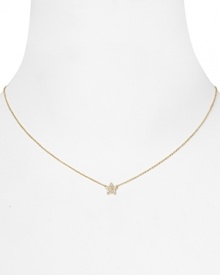 Give every look a perfect gold star with this 18 karat gold vermeil necklace from Crislu, accented by delicate, hand cut cubic zicronia stones. It's oh so stellar.