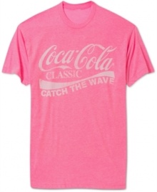 An American classic gets classic treatment with this Coca-Cola graphic t-shirt from Jem.