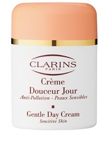 Essential daytime moisture care to calm and soothe sensitive facial skin. Its creamy texture is enriched with the gentlest botanicals to comfort delicate, temperamental skin. Immediately helps calm sensitive skin discomfort, diminishes redness and helps maintain perfect moisture balance. Available in an airless pump container only, 1.7 oz. Imported from France. 