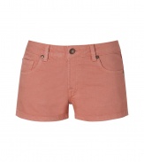 Usher in summer with these asset-baring shorts from Paul & Joe Sister - Five-pocket styling, belt loops, ultra-short length - Style with an oversized tee, espadrilles, and a statement satchel