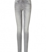 Elevate your Downtown-cool look in these ultra-flattering skinny jeans from See by Chlo? - Classic five-pocket styling, skinny leg, slight stretch - Form-fitting - Pair with an asymmetric hem knit and chunky biker boots