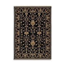 Inspired by treasured textiles found in English country homes, the English Manor Collection infuses your decor with timeless elegance. In a dramatic color palette, this bold Karastan rug boasts a unique weave that bridges eclectic folk art and elegant antiques. After weaving, the fibers are luster washed to enhance the rich colors, then finished with a short fringe for easy maintenance.