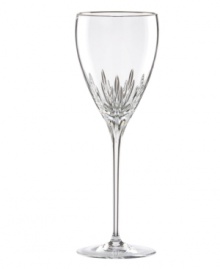 With glistening bands and flame-inspired cuts in sheer crystal, the Firelight Platinum Signature goblet sets special occasions apart. Qualifies for Rebate