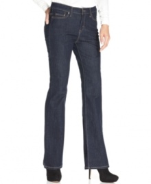 These Levi's 512 bootcut jeans you know you'll look good in, complete with a slimming tummy panel!