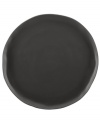 Find stylish versatility in the organic shape and matte-glazed finish of the Casual Luxe platter from Donna Karan by Lenox. Durable stoneware in modern black is an ideal host for everyday meals and a natural go-to for entertaining.