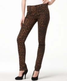 Up the fierce factor of your fall wardrobe with these Joe's Jeans leopard-printed skinny jeans -- perfect for adding pop to the season's slouchy tops!