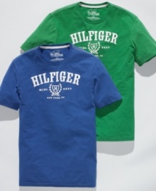 Easy does it. These t-shirts from Tommy Hilfiger capture your casual aesthetic.