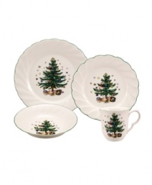 To make a holiday meal memorable, there is nothing like festive china place settings to set the tone. And Nikko's Happy Holidays dinnerware are sure to become a part of your holiday memories. Complete your table with the coordinating accessories.