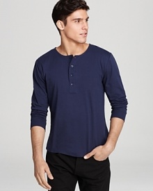 Saturdays Surf NYC Mitch Long Sleeve Henley