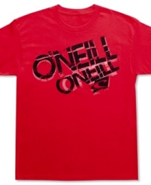 Find your path to cool, casual style with this graphic t-shirt from O'Neill.