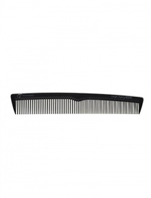 T3 Anti-Static Carbon ionic combs are professional quality, forged from Tourmaline and Carbon and as a result they will resist the heat of modern high-temperature styling tools. Long body with well-spaced teeth distributes hair through plates, perfect to use together with a flatiron -- the professional's secret for an extra straight and sleek finish. 2 X 8 