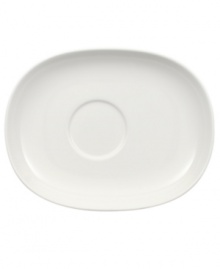 Complement the Villeroy & Boch Urban Nature Teacup with this sleek saucer.