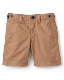 A cargo-inspired silhouette from Burberry--the perfect shorts for adventurous boys.