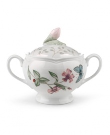 Serving pieces coordinate with the mix-and-match dinnerware for a complete customized collection. In varied floral and butterfly designs. Dishwasher safe. Qualifies for Rebate