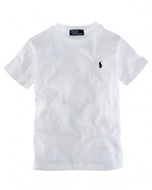 The timelessly preppy tee rendered in durable, soft cotton jersey.