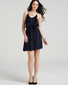 Rebecca Taylor Dress - Hammered Satin Date Night