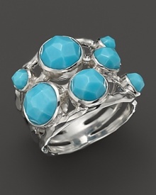 Ippolita Sterling Silver Constellation Ring in Turquoise