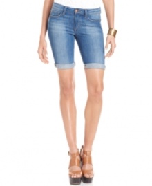 In a Bermuda style, these Joe's Jeans denim shorts are perfectly paired with summer's relaxed tops!