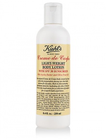 This light-weight, readily-absorbed body lotion helps protect skin from external damage with SPF 30 protection, leaving it soft and smooth all day long. Formulated with antioxidant and skin-smoothing ingredients derived from nature. Absorbs quickly and instantly soothes. Helps skin maintain its natural moisture balance. 8.4 oz. Clean, non-greasy feel Ideal for daily use. 