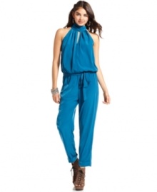 Upgrade your street style in this jumpsuit from Urban Hearts, where subtle details and slouchy-chic design nail effortless cool.