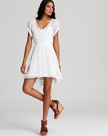 Ella Moss Dress - Annie Eyelet Dress