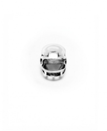 Score a touchdown with this sporty Donatella bead. Crafted in sterling silver, bead features a cut-out football helmet design. Donatella is a playful collection of charm bracelets and necklaces that can be personalized to suit your style! Available exclusively at Macy's.