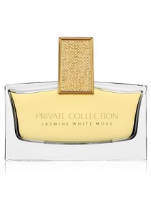 The third fragrance in Aerin Lauder's Private Collection, here in Eau de Parfum Spray. It was begun by Estée in the late '80s, kept in a vault, and only recently rediscovered, she says. I've added some notes of my own to complete it. I hope you'll like it as much as I do. It's a fresh, vibrant, sparkling scent, with an opulent white bouquet surrounded by delicate moss, rich woods and pure natural fragrance Absolutes. The cap is a work of art, with a hammered gold texture. 