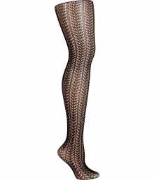 Decorated with allover crochet patterning, Fogals sheer stockings set an alluring foundation for polished looks - Sheer, comfortable stretch waistband, cotton gusset, invisible heel - Perfect for wearing with tailored separates or feminine cocktail dresses