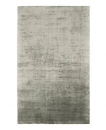 Presenting a solid, steel hue in soft viscose, the Beckett area rug from Lauren Ralph Lauren offers a chic ground ripe for enhancing any modern setting. Durable enough to withstand heavy indoor traffic, yet luxuriously soft underfoot.