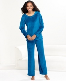 The comfort keeps coming with these ultra-plush, extra-soft pajamas by Charter Club.