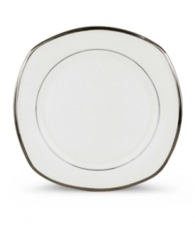 Beautiful in its simplicity, this collection features a timeless, elegant design. The pristine bone china is accented by a single, shimmering band of platinum. The understated beauty of this china will add a refined sophistication to your dining experience for years to come. Qualifies for Rebate