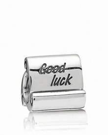 Manifest a positive message with PANDORA's sterling silver 'Good Luck' charm.