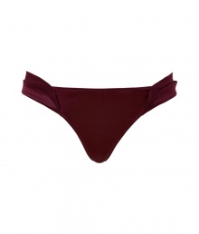 Silky and sultry, these satin La Perla briefs will add a seductive kick to any look - Folded detail at sides - Perfect under trousers, or paired with the matching bra for stylish lounging