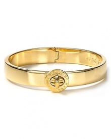 MARC BY MARC JACOBS turnlock-trimmed bangle is haute fashion hardware. Stack it up with similar styles to work a style-setting wrist.