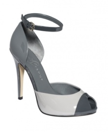 The epitome of class. Ivanka Trump's Barina pumps have a barely-there platform and an oh-so-cute ankle strap.