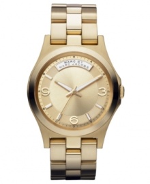 Go big time with this shining watch from Marc by Marc Jacobs.