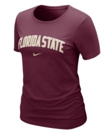 Keep your team pride on display with this NCAA Florida State Seminoles t-shirt from Nike.