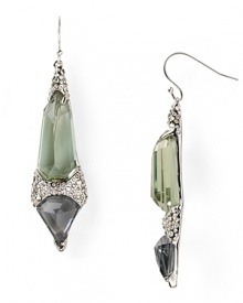 Shape meets sparkle with these double stone drop earrings from Alexis Bittar. This pair epitomizes the brand's eclectic edge, so wear them to exude downtown cool.