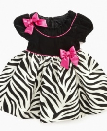 Fashion forward dress by Bonnie Baby for your fashion forward princess.