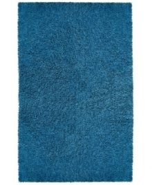 Whether you call it spongy, squishy, plush, lush, sumptuous or springy, the Shagadelic rug from St. Croix is definitely soooooft! A unique twisting method results in hundreds of chenille fingers that simultaneously squish and support. Available in a rainbow of vibrant hues, the rug is the ultimate accent in all kinds of rooms.