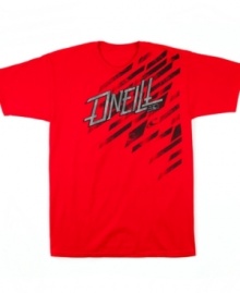 Get fired up for the day with cool casual style in this graphic t-shirt from O'Neill.