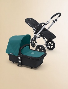 Choose your favorite color option to go with your Bugaboo Cameleon3 base.What you get:Sun canopySeat inlayBassinet apronPolyesterMachine washableImported